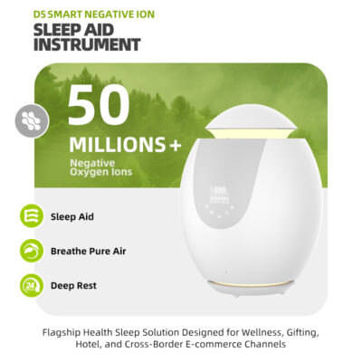 Smart App-Controlled HEPA Filter Air Purifier Negative Ion Generator Sleep Mode Quiet Operation 20m Coverage for Home Hotels