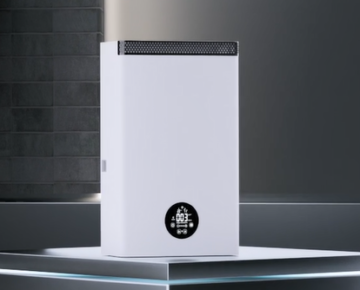 Professional UVC Smart Air Sterilizer Wall-Mounted Air Purifier Remote Control Removes Smog PM2.5 HEPA Filter Hotels Schools