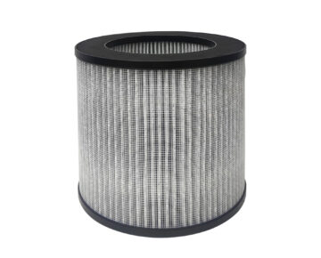 Cylindrical air Filter Plastic Shell ODM air Filter Factory Compatible Brand air Purifier Replacement HEPA Air Filter